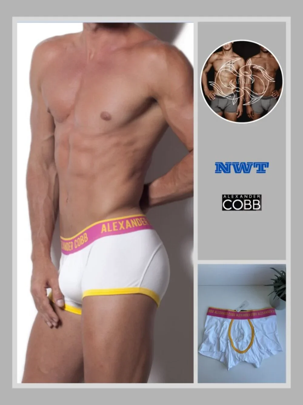 Alexander Cobb - Boxer Brief - White (S)